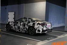 车身造型更低趴 哪吒双门跑车路试谍照-深圳汽车网