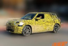 玩味依旧十足 MINI Aceman量产版谍照-深圳汽车网