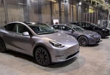 价格惊人 特斯拉Model Y水银配色实车图-深圳汽车网