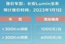 最高涨6千元 长安Lumin车型即将调价-深圳汽车网