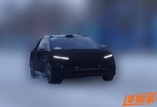 前大灯造型细长 疑似蔚来ES5路试谍照-深圳汽车网