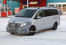 2023年发布 新款奔驰EQV最新谍照曝光-深圳汽车网