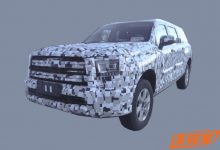 代号P04 疑似哈弗全新硬派SUV测试谍照-深圳汽车网