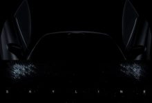 鸥翼门轿跑 埃安Hyper GT最新预告图-深圳汽车网