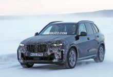 前大灯调整 中改宝马X5插混版路试谍照-深圳汽车网