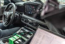 科技感更强 新款飞行家内饰谍照曝光-深圳汽车网