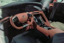 名爵Cyberster量产版车型内饰谍照曝光-深圳汽车网