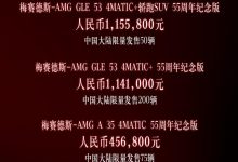 售45.68万起 AMG三款55周年纪念版上市-深圳汽车网
