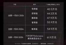 售40.50万起 全新雷克萨斯RX正式上市-深圳汽车网