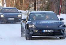 中期改款保时捷Taycan家族测试谍照曝光-深圳汽车网