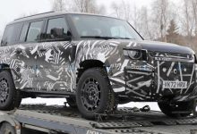 或搭载4.4T V8？路虎卫士SVX版谍照曝光-深圳汽车网