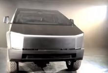 离地间隙提高 特斯拉Cybertruck实车图-深圳汽车网