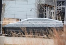 快背造型 曝疑似纯电动福特Mustang谍照-深圳汽车网