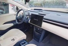 极简设计 极氪第三款车型内饰谍照曝光-深圳汽车网