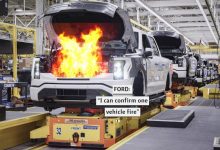 因电池起火 福特F-150纯电动版暂时停产-深圳汽车网