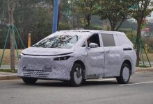 尾部设计别致 小鹏全新MPV路试谍照-深圳汽车网