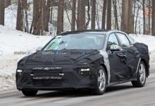 配四驱系统 全新现代索纳塔最新谍照-深圳汽车网