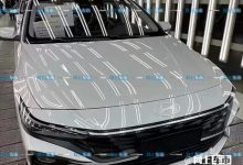 变化相当大 新款现代伊兰特国内实车图-深圳汽车网