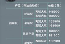 售14.69万元起 中兴1949柴油自动挡上市-深圳汽车网