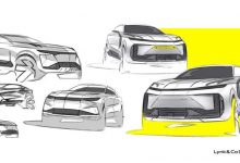 依然家族化设计？领克08设计草图曝光-深圳汽车网
