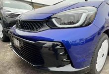 颜值升级 中期改款本田飞度实车曝光-深圳汽车网