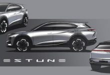 上海车展发布 一汽奔腾T90车型设计图-深圳汽车网