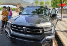 采用硬朗机甲风 坦克400实车图曝光-深圳汽车网