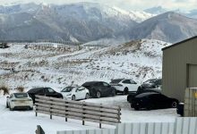 或7月发布 新款特斯拉Model 3冬测谍照-深圳汽车网