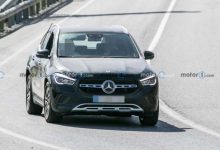 或与吉利研发混动系统 全新奔驰GLA谍照-深圳汽车网