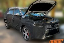 中置四出排气 吉利博越COOL运动版谍照-深圳汽车网