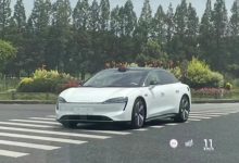 曝奇瑞+华为智选首款纯电轿跑无伪谍照-深圳汽车网