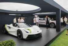 2023圆石滩车展：路特斯EVIJA特别版-深圳汽车网