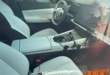 超大中控屏幕 东风eπ 01内饰谍照曝光-深圳汽车网