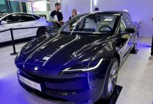 2023慕尼黑车展:新款Model 3内饰亮相-深圳汽车网