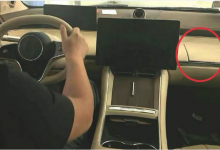 副驾翻转屏？智界S7内饰新谍照曝光-深圳汽车网