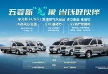 售6.58万起 五菱荣光新卡CNG正式上市-深圳汽车网