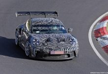 保时捷911 GT3 RS Manthey Racing谍照-深圳汽车网
