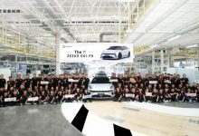 10月27日上市 极氪001 FR量产车下线-深圳汽车网