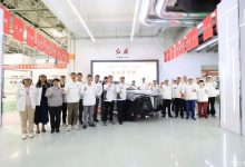 紧凑型SUV 红旗HS3插电混动版样车下线-深圳汽车网