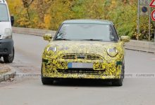 有燃油版本 全新MINI COOPER五门版谍照-深圳汽车网