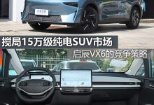 煮酒论车|启辰VX6搅局紧凑纯电SUV市场-深圳汽车网