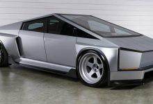 宽体低趴造型 特斯拉Cybertruck改装版-深圳汽车网