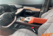 保留概念车设计?红旗E202内饰谍照-深圳汽车网