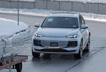 预计2024年上市 奥迪Q6 e-tron最新谍照-深圳汽车网