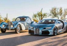 致敬经典车型 布加迪Chiron特别版官图-深圳汽车网