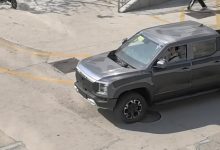 造型够硬派 比亚迪皮卡轻度伪装谍照-深圳汽车网