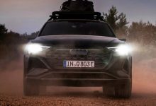 拉力赛风格 奥迪Q8 e-tron达喀尔版官图-深圳汽车网