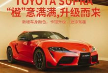 丰田GR SUPRA新增GT4赛车同款车身配色-深圳汽车网