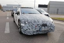 看着像个蛋 新款奔驰EQS测试谍照曝光-深圳汽车网