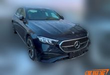 或搭载2.0T插混 全新奔驰E级插混版谍照-深圳汽车网